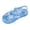 Sky Blue, variant on Dress up Princess Jelly Sandals Girls Summer Closed Toe Rhinestone Bow Cute T-Strap Fisherman Sandal Silver 8.5 Toddler
