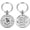 Capricorn, variant on Zodiac Keychain - 12 Constellations Birthday Gifts for Men Women - Virgo Libra Scorpio Sagittarius Bday Keyring