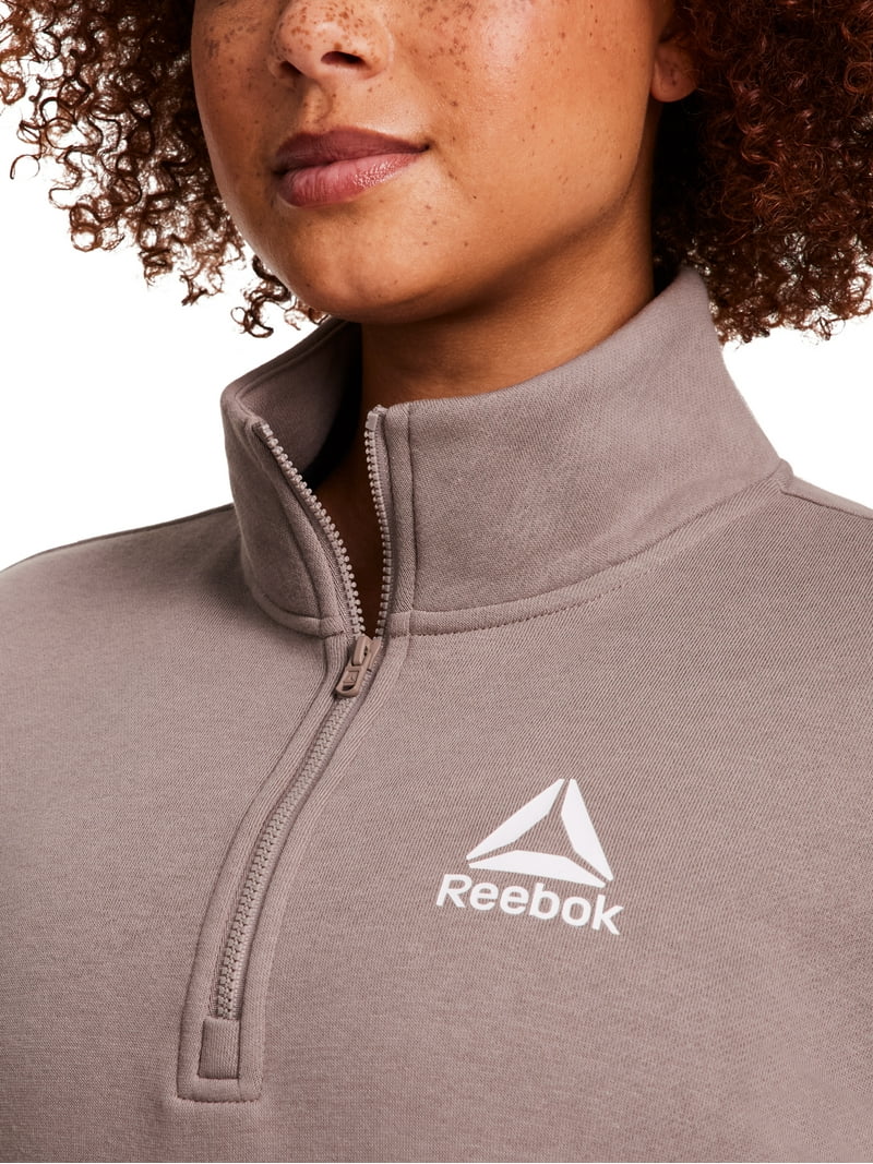 Reebok Women's and Women's Plus Game Day 1/2 Zip Up Sweatshirt