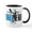 White/Black Inside, variant on CafePress - Bird Nerd Mug - 11 oz Ceramic Mug - Novelty Coffee Tea Cup
