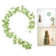 thumbnail image 4 of Ramas colgantes de artificial, decoración verde, suministros para festivales en el hogar Cola Hoja para colgar en la pared, 4 of 8
