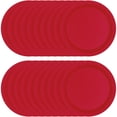 thumbnail image 3 of 20CT 9IN Red Dessert Paper Plates by Way To Celebrate, 3 of 6