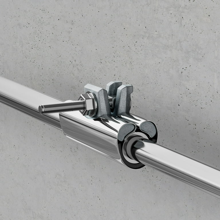 Jones Stephens 2" IPS Stainless Steel Repair Clamp - Two Bolt, With Neoprene Gasket