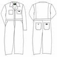 thumbnail image 2 of NATURAL UNIFORMS MENS COVERALLS LONG SLEEVES, 2 of 2