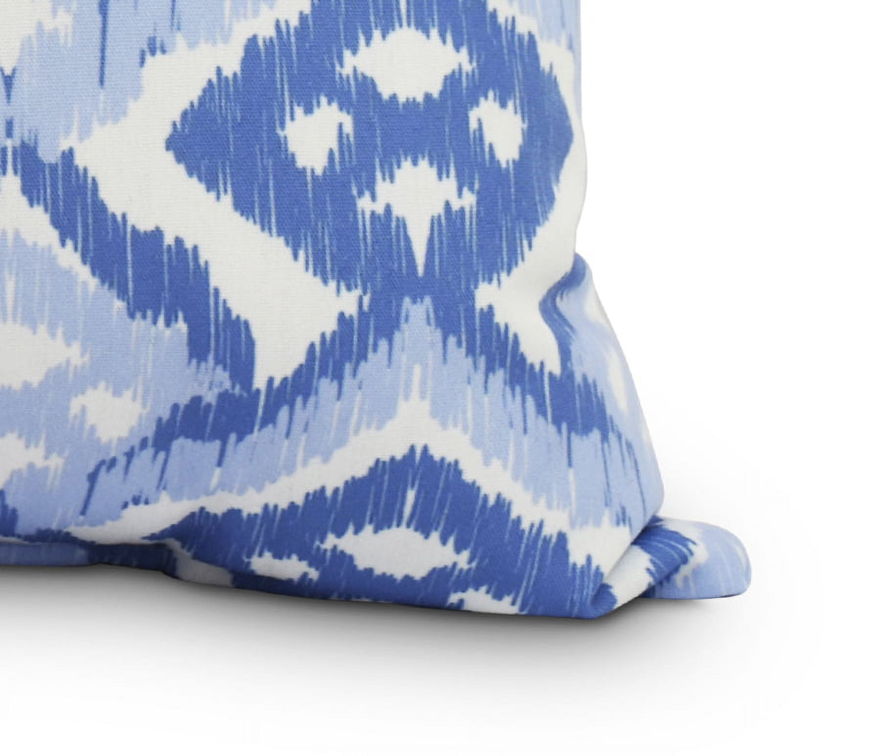 Simply Daisy, 14" x 20" Hipster Blue Decorative Abstract Outdoor Throw Pillow