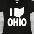 thumbnail image 4 of Inktastic I Love Ohio with State Silhouette Boys or Girls Baby Bodysuit, 4 of 5