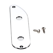 MERIGLARE Bass Guitar Control Plate Mounting Plate Musical Instruments for Electric Guitar 4.57inch Length Metal Parts Bass Parts