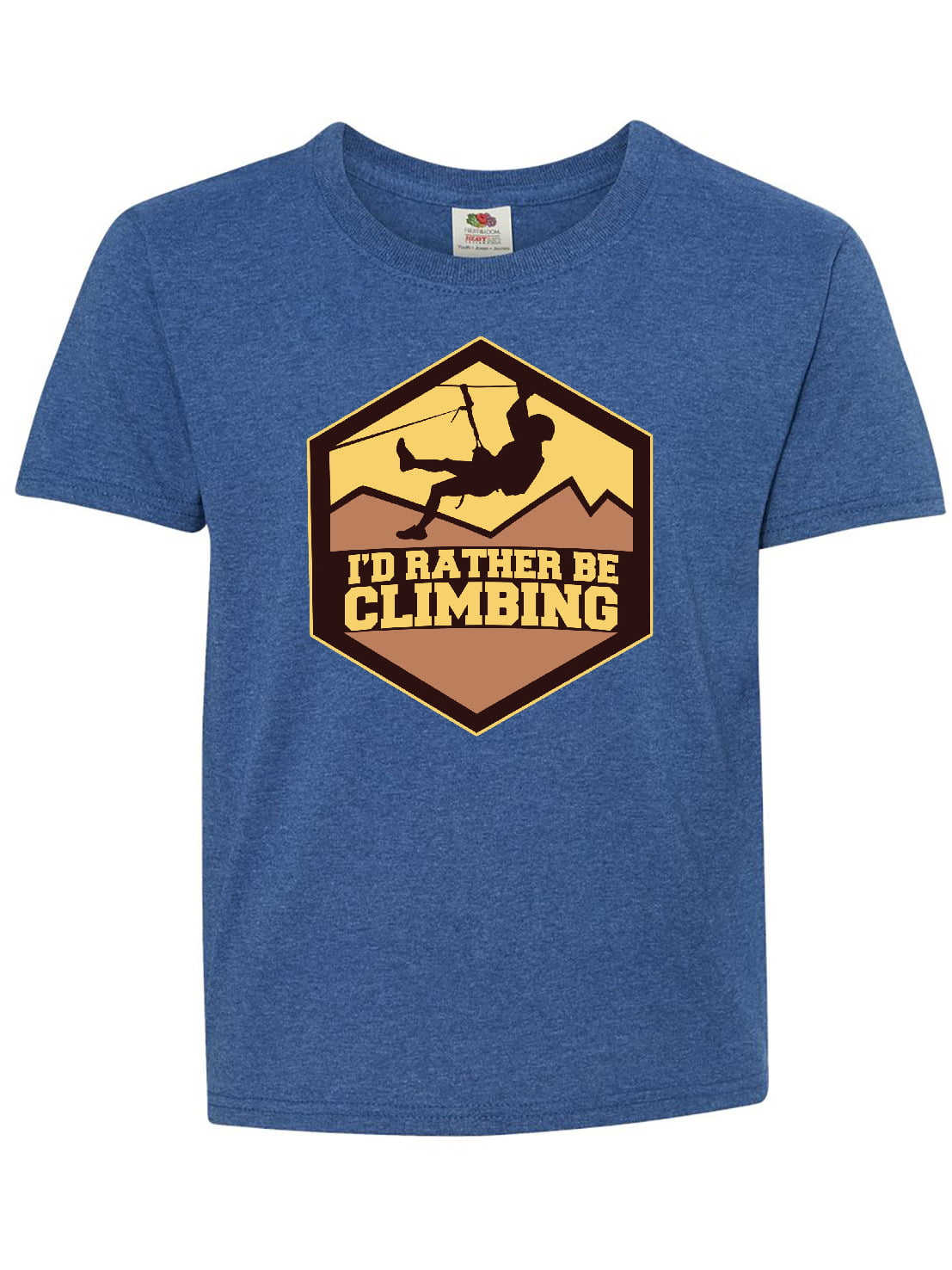 Rock Climber Gift Rock Climbing Shirt Climbing Tshirt I'd Rather Be Climbing