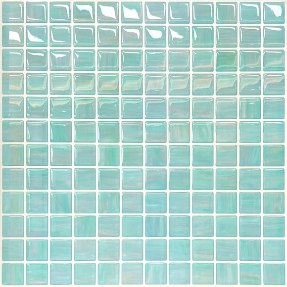 Walanz Azulejos 3D autoadhesivos para salpicadero 30 x 30 cm Ocean