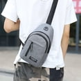 thumbnail image 5 of Sling Bag for Women Men, Crossbody Bags, Chest Bag, Backpacks Chest Shoulder Crossbody Purse Surper Light Handbag for Travel Running Cycling for Men, 5 of 10