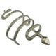 thumbnail image 1 of 2x Brazalete de serpiente curvo imitado, brazalete , eación para hombres, mujeres, accesorios de joyería Zulema Brazalete de serpiente Craved, 1 of 8