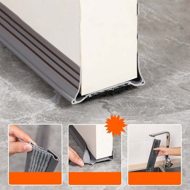 Premium Door Weather Strip Keep Out Dust Insects and External Elements