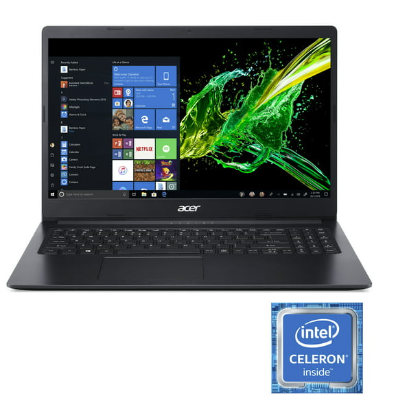 aansporing Moederland Top Acer Aspire 1, 15.6" HD, Intel Celeron N4000, 4GB DDR4 RAM, 64GB eMMC,  Windows 10 in S mode, A115-31-C23T - Walmart.com