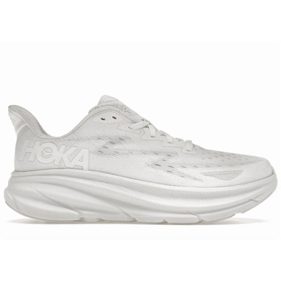 Hoka One One Men's Clifton 9 White Running Shoes, from StockX