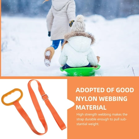 HOMEMAXS Deer Hunting Accessories Nylon Carrier Drags Rope Gear Orange