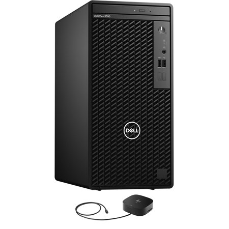 Dell OptiPlex 3090 Home/Business Desktop (Intel i3-10105 4-Core  Intel UHD 630  16GB RAM  1TB PCIe SSD + 1TB HDD (3.5)  USB 3.2  Win 11 Home) with G2 Universal Dock