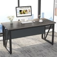 thumbnail image 6 of Tribesigns L-Shaped Computer Desk, 55 inches Executive Desk with 43"lateral File Cabinet, Gaming Desk Business Furniture with Drawers and Storage Shelves, 6 of 7