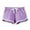 Purple, variant on Girls Running Athletic Shorts Kids Workout Sports Shorts Breathable and Comfy Summer Dolphin Shorts 7-16 Years