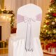 thumbnail image 4 of Uuiauoio Satin Chair Sashes Bows- Chair Ribbon Ties Back Sash for Wedding Party Events Banquet Chair Cover Decoration, 4 of 6