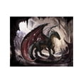 thumbnail image 1 of 5D DIY diamante dragón / elefante / Ángel pintura punto de cruz resina redonda diamantes de imitación bordado imagen de costura decoración del hogar kenally JJ15645-01, 1 of 6