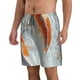 thumbnail image 2 of Balery Koi Fish Water Traje de Baño Estilo Hawaiano para Hombre, Shorts de Secado Rápido con Bolsillos-XX-Large, 2 of 6