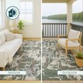 thumbnail image 4 of Addison Rugs Chantille Indoor/Outdoor Transitional Abstract Basil Machine Washable Rectangle Rug, 5' x 7'6", 4 of 8