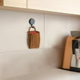 thumbnail image 3 of Étagère Murale Suspendue Tissée avec Poignée, Organisateur Décoratif Compact pour la Maison, Qui Garde les Aliments Frais et Ordonnés, Solution de Rangement Polyvalente, 3 of 4