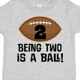 thumbnail image 4 of Inktastic 2nd Birthday Football Sports Boys Boys Toddler T-Shirt, 4 of 5