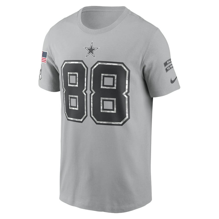 Men's Nike CeeDee Lamb Gray Dallas Cowboys 2024 Salute To Service