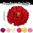 thumbnail image 3 of Mixed Color Silk Flower Heads Bulk, Stemless Fake Flowers for DIY Wedding Decor, Crafting Hair Clips, Home Wreath Making and Creative Tabletop Centerpiece Displays, 3 of 9