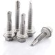thumbnail image 4 of 50 x 304 tornillos autoperforantes de acero inoxidable con arandela para madera, sujetador de metal 4,2 x 25 mm brillar Electrónica, 4 of 5