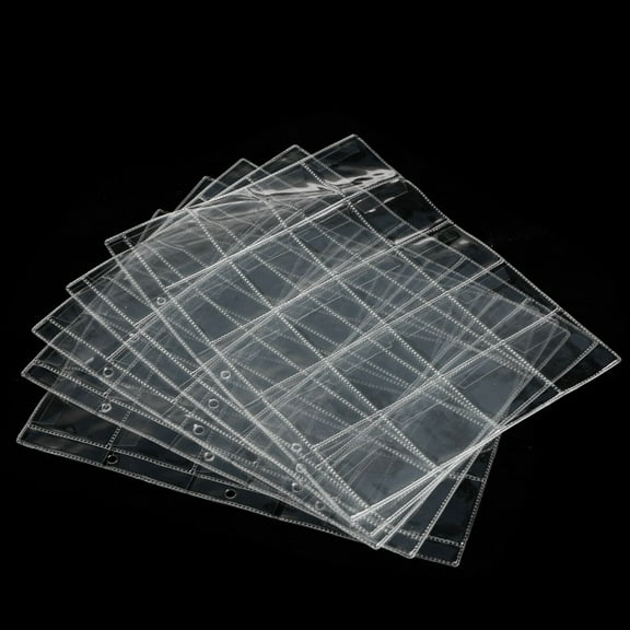 Album Pages 20 Pockets Money Coin Holder Storage Note Currency Collection