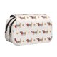 thumbnail image 1 of Disketp Dachshund Dog Puppy Estuche de Lápices de Doble Capa con Tapa Abatible y Cremallera, Organizador Escolar para Adolescentes y Adultos, 1 of 7