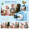 thumbnail image 4 of PayUSD Kids Camera for Girls Boys 32GB 1080HD Selfie Digital Cameras Video Toddler Toys Christmas Birthday Gift Age 3-10, Blue, 4 of 9