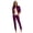 Dark Berry, variant on Women's Plus Size Classic Stretch Denim Jacket