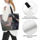 thumbnail image 3 of Balery Black Dragon Cliff Dawn Bolsa Tote Estilo Estético con Cremalleras, Bolsa de Hombro, Bolsa de Compras Grande y Plegable, 3 of 8