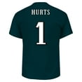 thumbnail image 3 of Men's Fanatics Jalen Hurts Midnight Green Philadelphia Eagles Big & Tall T-Shirt, 3 of 3