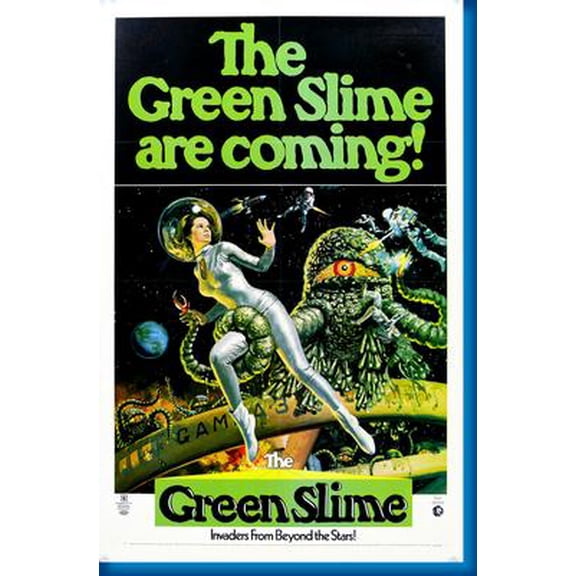 Green Slime Movie Poster 16x24 Unframed, Age: Adults Western Graphic