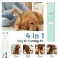 thumbnail image 2 of Dog Clippers for Grooming for Heavy Thick Hair Coats, Low Noise Hair Trimmer, Rechargeable Cordless Pet Shaver, Dog Grooming Kit with Paw Trimmer Nail Grinder for Small Large Dogs, 2 of 7