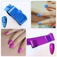 thumbnail image 3 of JERCLITY 10 Rolls Purple Nail Foil Transfer Sticker Kit Nail Foil Sheets Purple Solid Color Foil Nail Art Decals Nail Foil Transfer Stickers Foil Nail Wraps for Foil Nail Art E22, 3 of 3