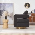 thumbnail image 3 of Roomfitters Swivel Barrel Chair for Living Room,360 Degree Swivel Club Modern Accent Single Sofa Chair, Small Leisure Arm Chair for Nursery, Hotel, Bedroom, Office, 3 of 5