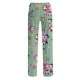 thumbnail image 4 of De*mon Hun%ters Pajama Pants for Women Comfy Stretch Lounge Pants, POP Women’s Soft Casual Pjs Sleep Bottoms 2XL, 4 of 5