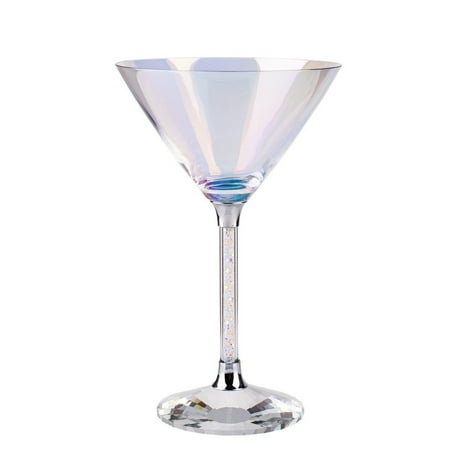 

Aurora Crystal Martini Glass Set of 2 w/ Gift Box