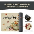 thumbnail image 2 of Fall Door Mat 17x30Inch, Fall Pumpkin Maple Leaf Doormat, Indoor Outdoor Entry Floor Mat Non-Slip Welcome Party Thanksgiving Decor Mat, 2 of 6