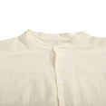 thumbnail image 4 of Chemise Homme Col Montant Chemise à Manches Longues Blouses Homme, 4 of 6