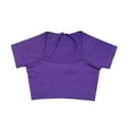 thumbnail image 2 of facefd High Waist Yoga Leggings Set Seamless Ribbed Crop Tank for Outdoor Fitness, 2 of 3