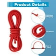 thumbnail image 3 of Uxcell Archery D Loop Rope String Nocking Loop Rope Serving Thread Release Material Red, 3 of 7