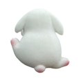 thumbnail image 2 of Bunblic Mini Animal Figurine Ornament, Cute, Craft Statue Decorations Creative Computer Monitors Decor for TV Screen Office Desk Bunny, 2 of 8