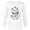 White, variant on Disney Aristocats Marie Bonjour - Long Sleeve T-Shirt for Men -Customized-White