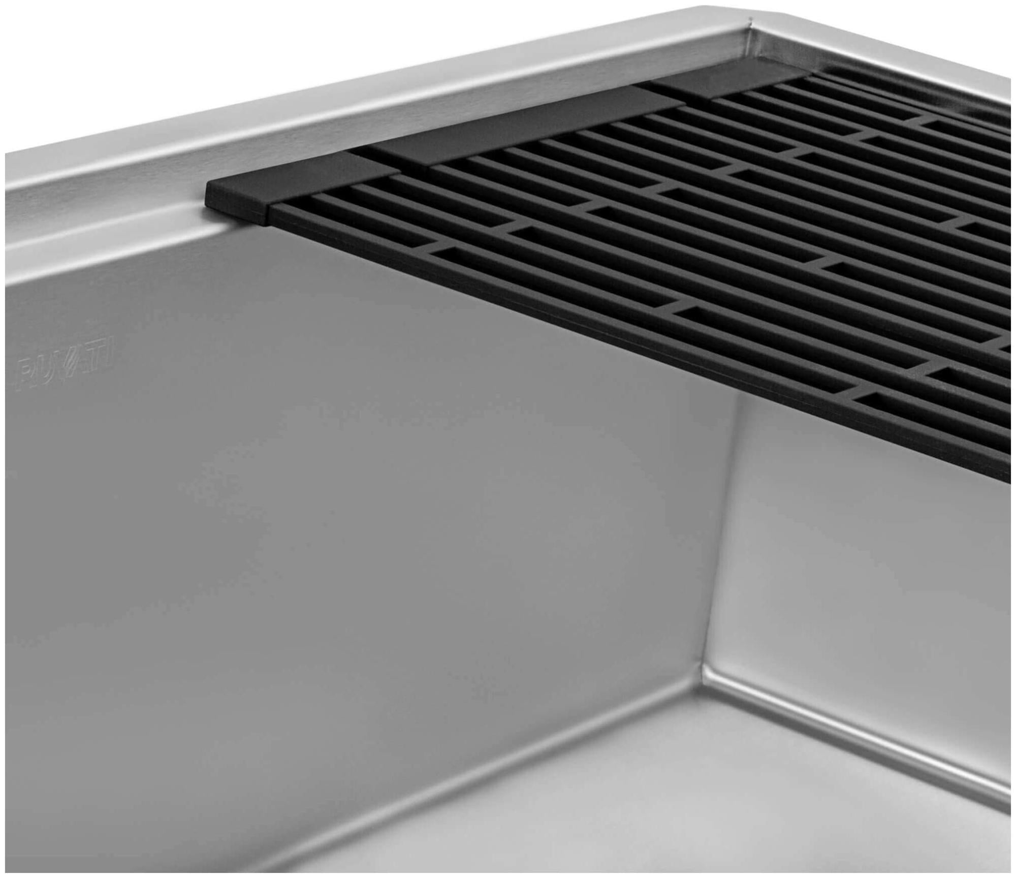 Ruvati USA RVH8584 30 in. Workstation Slope Bottom Offset Drain Undermount 16 Gauge Kitchen Sink